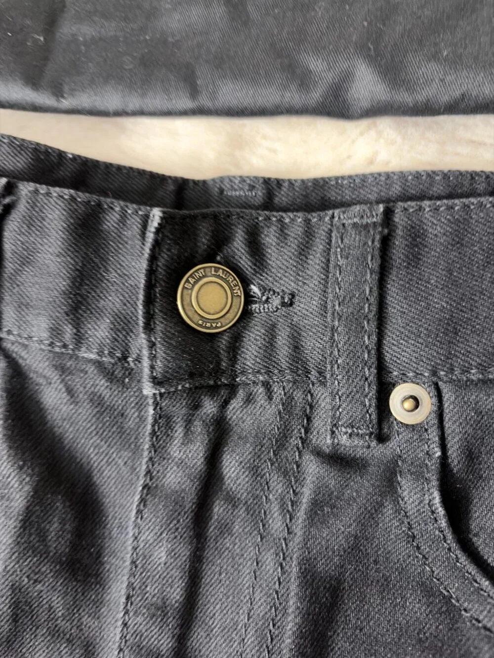 Saint Laurent Jean Shorts (Size 27)